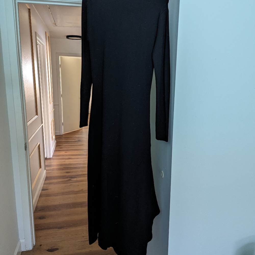 Zara knit dress asymmetric